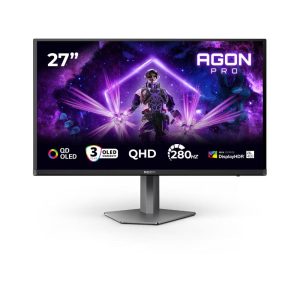 AOC AGON Pro AG276QZD2 Gaming Monitor | 27 Inch | 280HZ | 0.03 MS | 98% SRGB Rating