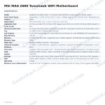 MSI MAG Z690 Tomahawk WIFI Motherboard