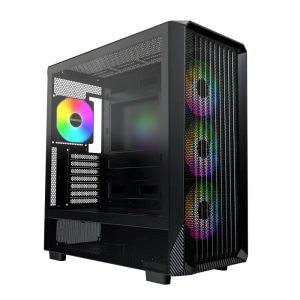 MONTECH X5 ARGB EATX Mid Tower Cabinet ( Black )