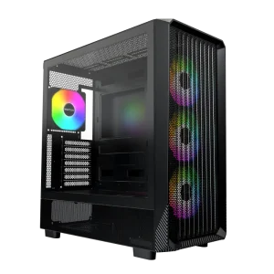 MONTECH X5 ARGB EATX Mid Tower Cabinet ( Black )