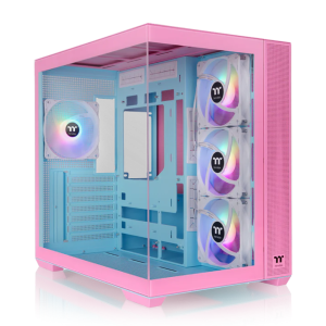 THERMALTAKE View 380 TG ARGB ATX Mid Tower Cabinet ( Bubble Pink )