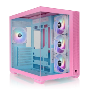 THERMALTAKE View 380 TG ARGB ATX Mid Tower Cabinet ( Bubble Pink )