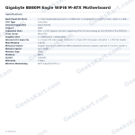 Gigabyte B860M Eagle WiFi6 M-ATX Motherboard