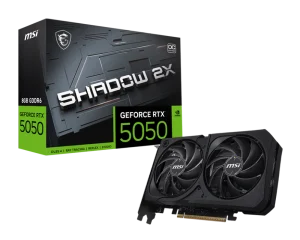 MSI GeForce RTX 5050 Shadow 2X OC 8GB NVIDIA Graphic Card