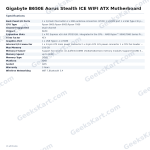 Gigabyte B650E Aorus Stealth ICE WIFI ATX Motherboard