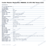 Cooler Master MasterBox MB600L V2 ATX Mid Tower Case