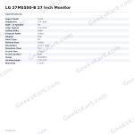 LG 27MS550-B 27 Inch Monitor