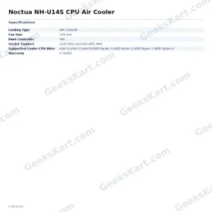 Noctua NH-U14S CPU Air Cooler