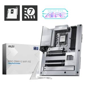 MSI Pro Z890-S Wifi7 PZ DDR5 Intel Motherboard ( White )