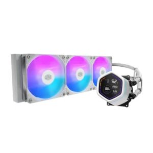 COOLER MASTER Masterliquid Core NEX Digital 360mm CPU Liquid Cooler ( White )