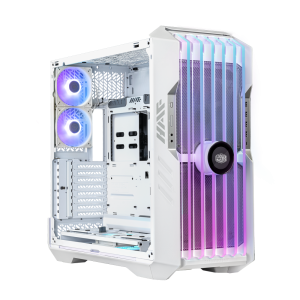 COOLER MASTER HAF 700 EVO ARGB EATX Full Tower Cabinet (White)