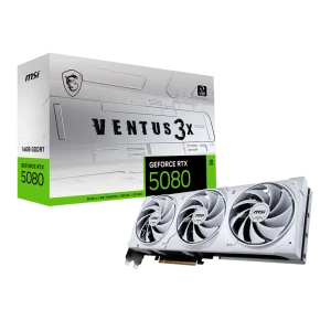 MSI GeForce RTX 5080 Ventus 3X White 16GB Nvidia Graphic card