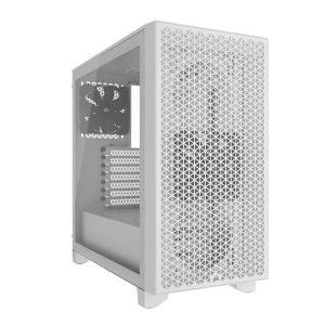 CORSAIR 3000D Airflow ATX Mid Tower Cabinet (White)