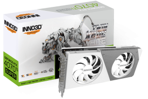 INNO3D GeForce RTX 4070 Ti Super Twin X2 OC White 16GB Nvidia Graphic Card
