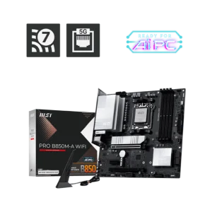 MSI Pro B850M-A Wifi7 DDR5 AMD Motherboard
