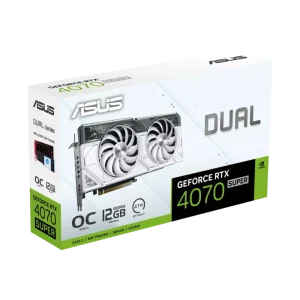ASUS Dual GeForce RTX 4070 Super White OC 12GB Gaming Nvidia Graphic Card