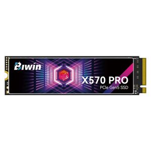 BIWIN Black Opal X570 PRO 1TB Gen5×4 NVMe M.2 2280 PCIe Internal Gaming SSD
