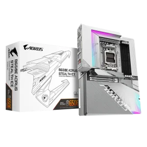GIGABYTE B650E Aorus Stealth ICE DDR5 AMD Motherboard ( White )