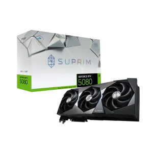 MSI GeForce RTX 5080 Suprim SOC 16GB NVIDIA Graphic Card