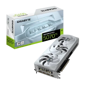 GIGABYTE GeForce RTX 5070 Ti Eagle Ice SFF OC White 16GB Nvidia Graphic Card