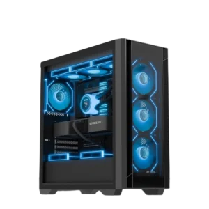 ANT ESPORTS AQUA 360 4F EATX Mid Tower Cabinet ( Black )