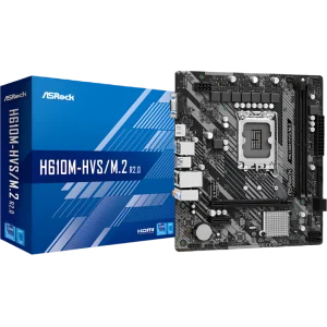 ASROCK H610M-HVS/M.2 R2.0 DDR4 Intel Motherboard