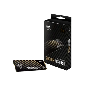 MSI Spatium Pro M470 1TB M.2 NVME Gen4 Solid State Drive ( SSD )