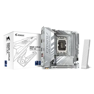 GIGABYTE B860I Aorus Pro ICE DDR5 Intel Motherboard ( White )