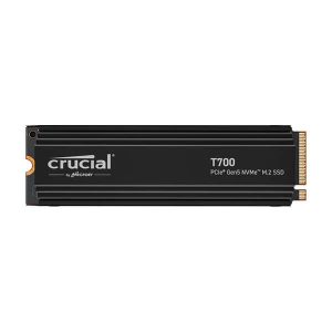 Crucial T700 1TB PCIe 5.0 x4 M.2 Internal SSD with Heatsink CT1000T700SSD5