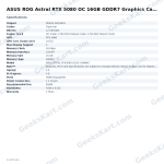 ASUS ROG Astral RTX 5080 OC 16GB GDDR7 Graphics Card