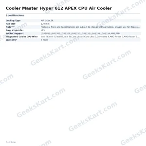 Cooler Master Hyper 612 APEX CPU Air Cooler