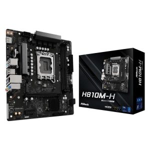 ASRock H810M-H mATX Motherboard (LGA 1851, Intel H810, DDR5)