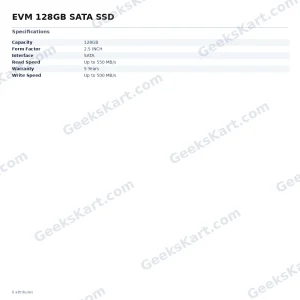 EVM 128GB SATA SSD