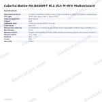 Colorful Battle-AX B450M-T M.2 V14 M-ATX Motherboard