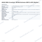 ASUS ROG Crosshair X870E Extreme WIFI E-ATX Motherboard