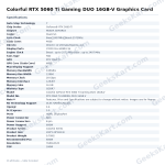 Colorful RTX 5060 Ti Gaming DUO 16GB-V Graphics Card