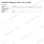 GIGABYTE P650SS Ice Silver ATX 3.0 SMPS