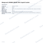 Deepcool LM360 ARGB CPU Liquid Cooler