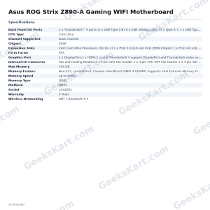 Asus ROG Strix Z890-A Gaming WIFI Motherboard
