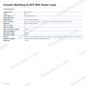 Corsair Warthog E-ATX Mid Tower Case