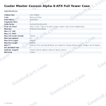Cooler Master Cosmos Alpha E-ATX Full Tower Case