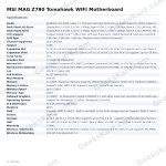 MSI MAG Z790 Tomahawk WIFI Motherboard