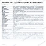ASUS ROG Strix X870-F Gaming WIFI7 ATX Motherboard