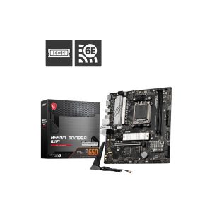 MSI B650M Bomber WiFi DDR5 Micro-ATX Motherboard (AM5, B650)