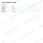 EVM 256GB Sata SSD