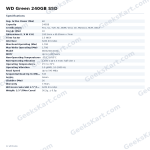 WD Green 240GB SSD