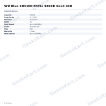 WD Blue SN5100 NVMe 500GB Gen4 SSD
