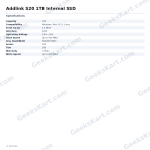 Addlink S20 1TB Internal SSD