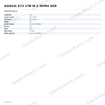 Addlink S72 1TB M.2 NVMe SSD