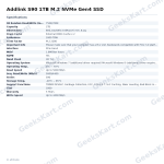 Addlink S90 1TB M.2 NVMe Gen4 SSD